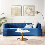 Home Lifestylez Bullet Premium 3 Seater Sofa in Suede Velvet