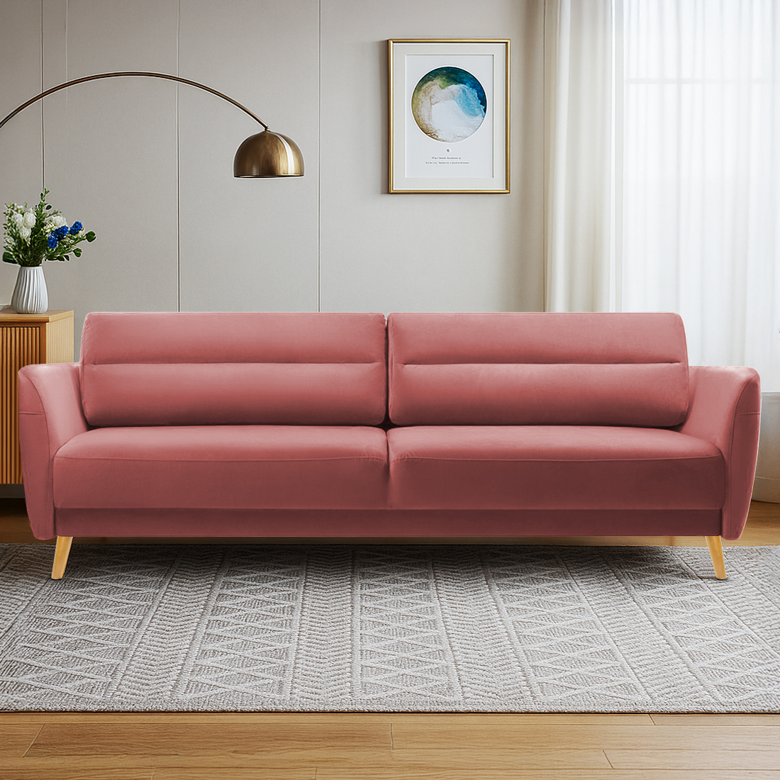 Rocksona 3 seater Pink_0