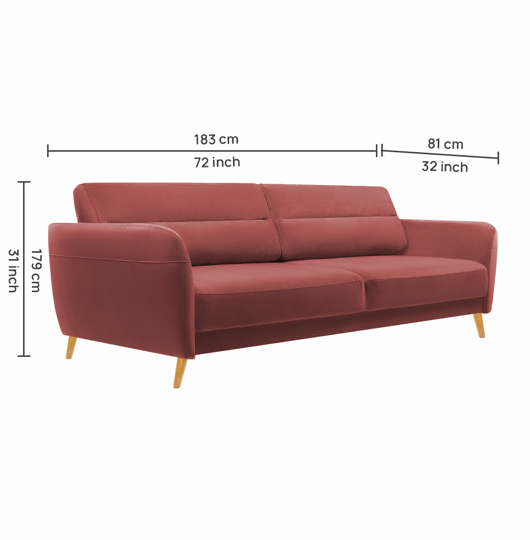 Rocksona 3 seater Pink_1